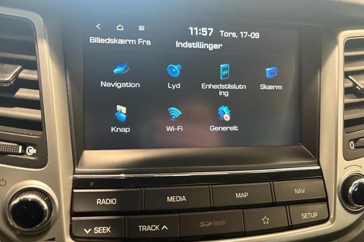 Sort Hyundai Tucson fra 2018