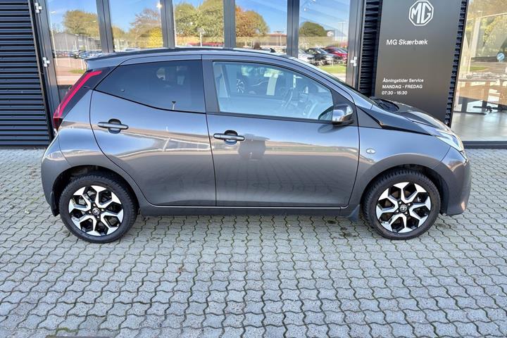 Sort Toyota Aygo fra 2021