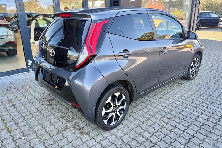 Sort Toyota Aygo fra 2021