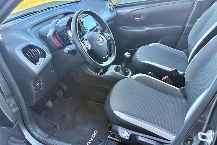 Sort Toyota Aygo fra 2021