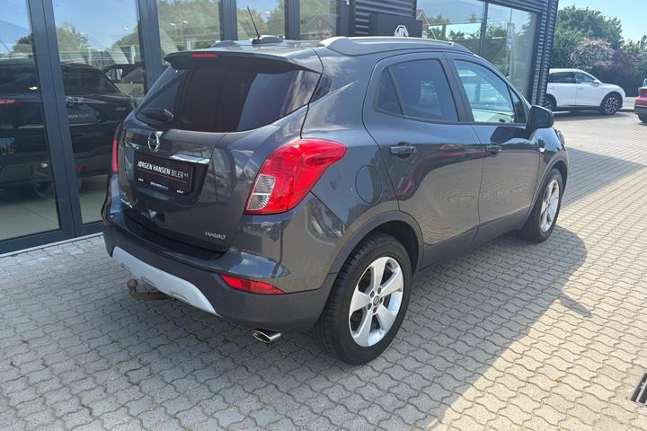 Grå Opel Mokka X fra 2016