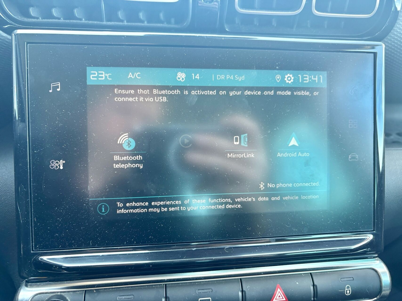 Grå Citroën C3 Aircross fra 2020