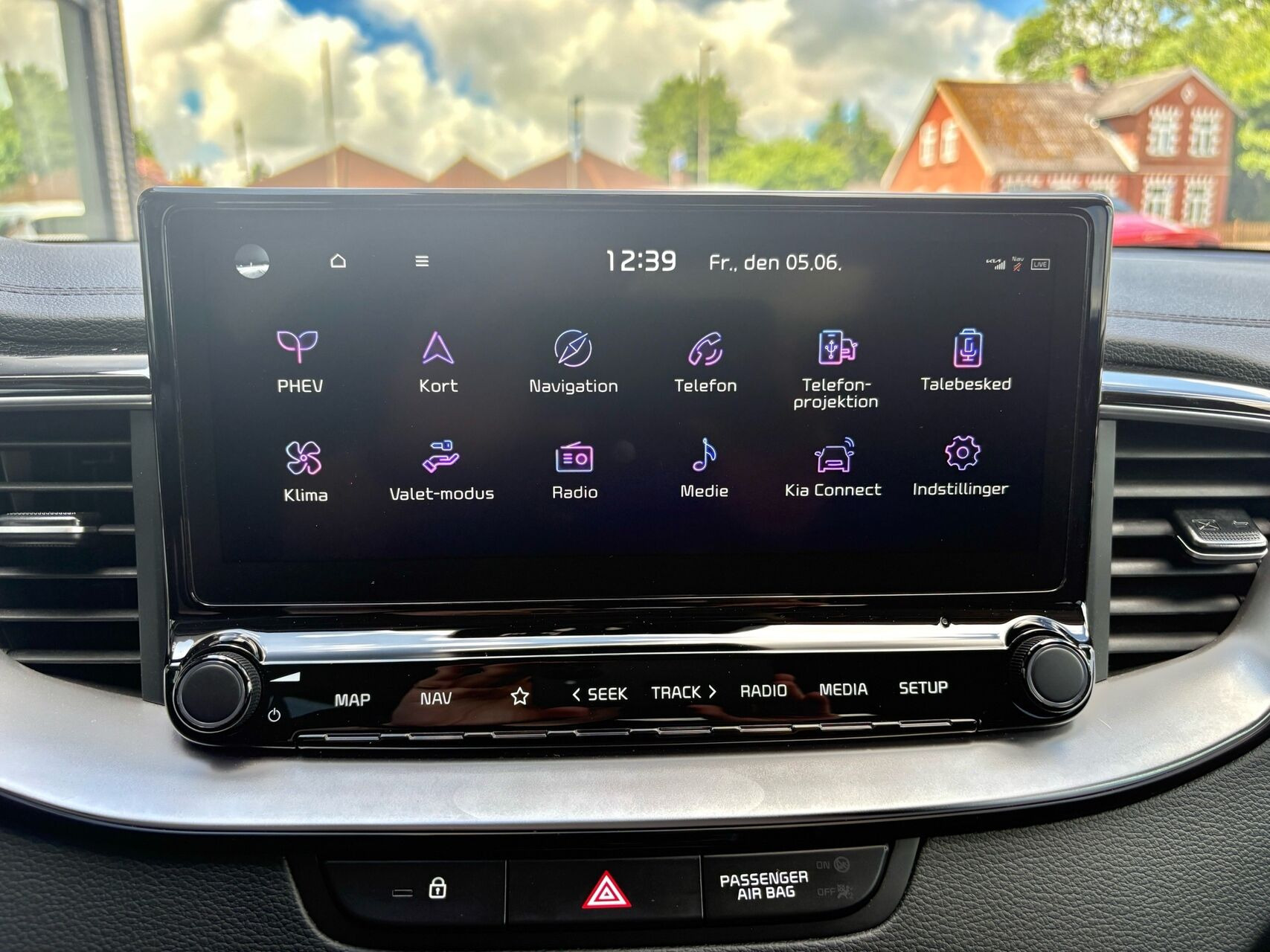 Blå Kia XCeed fra 2022