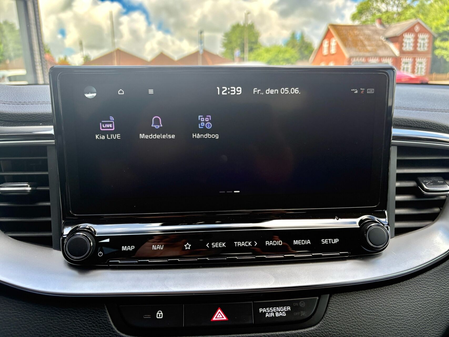 Blå Kia XCeed fra 2022