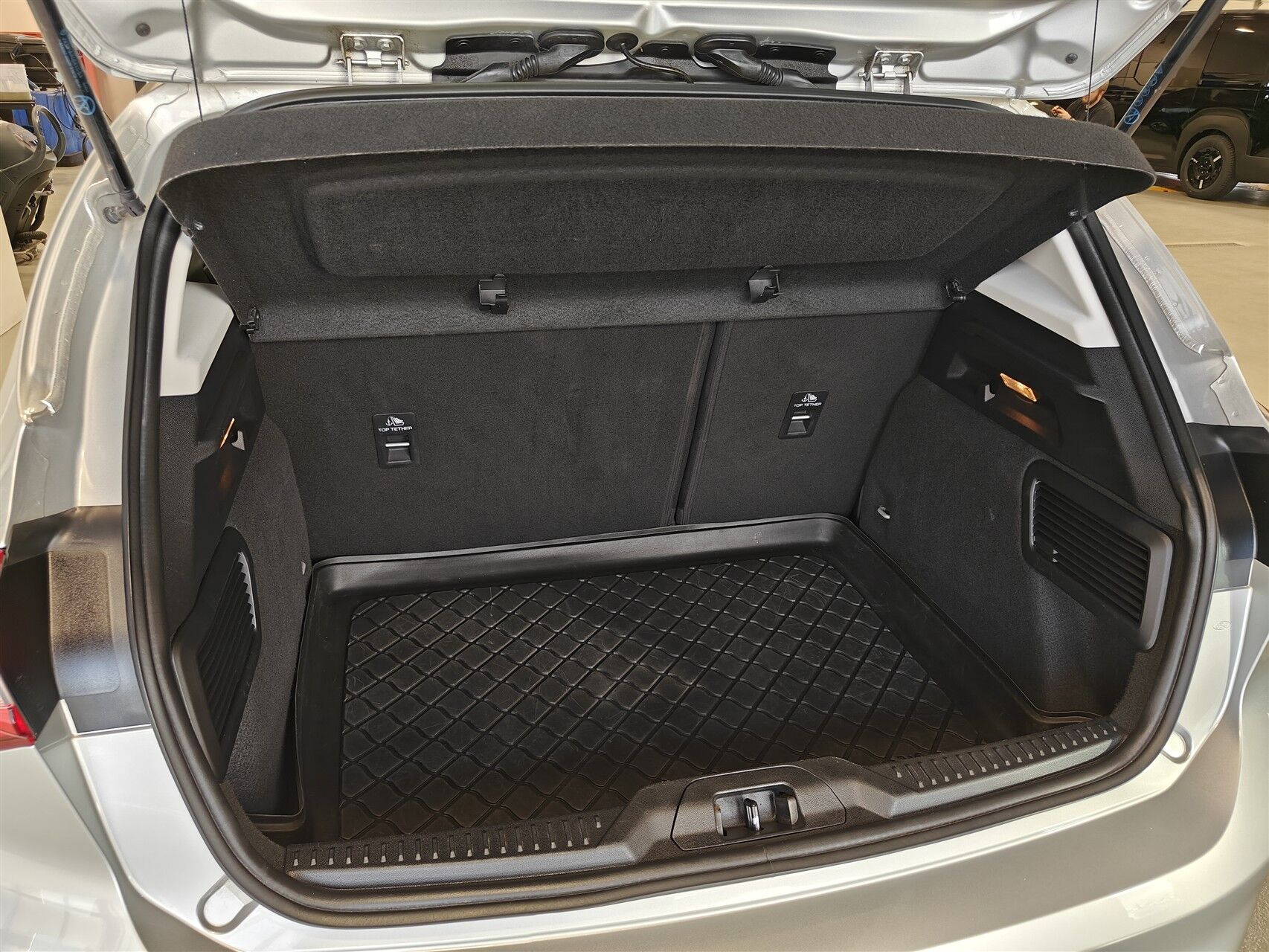 Sølv Ford Focus fra 2019