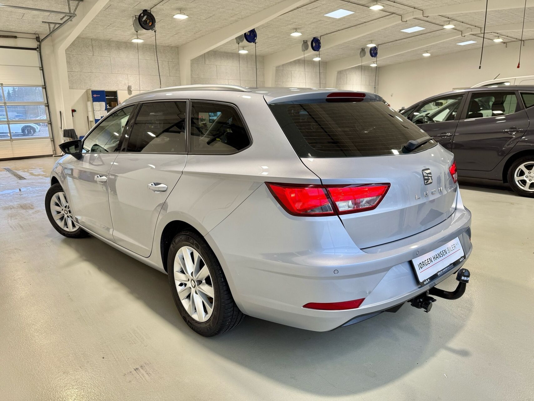 Sølv Seat Leon fra 2019