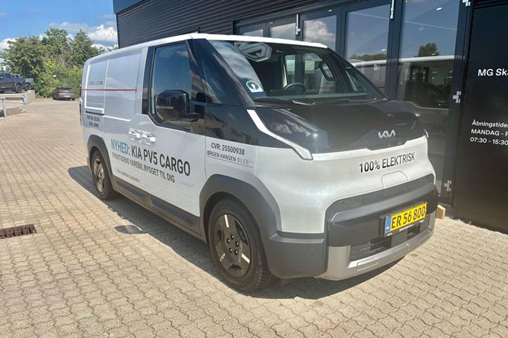 Hvid Kia PV5 Cargo fra 2026
