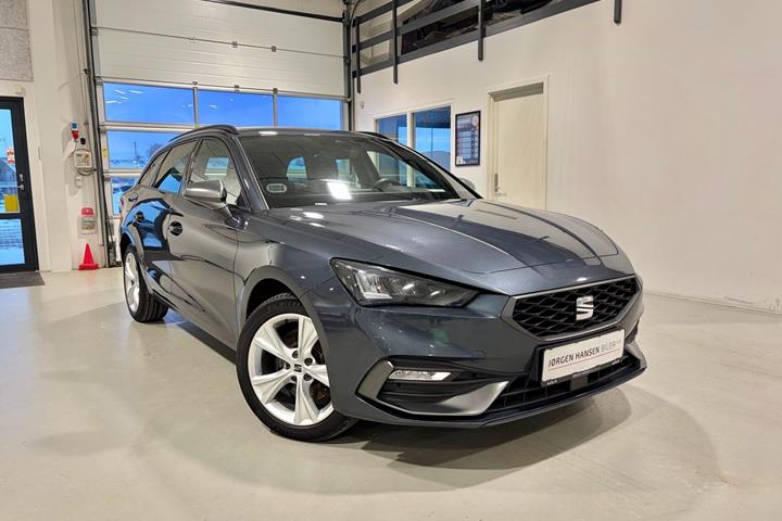Grå Seat Leon fra 2021