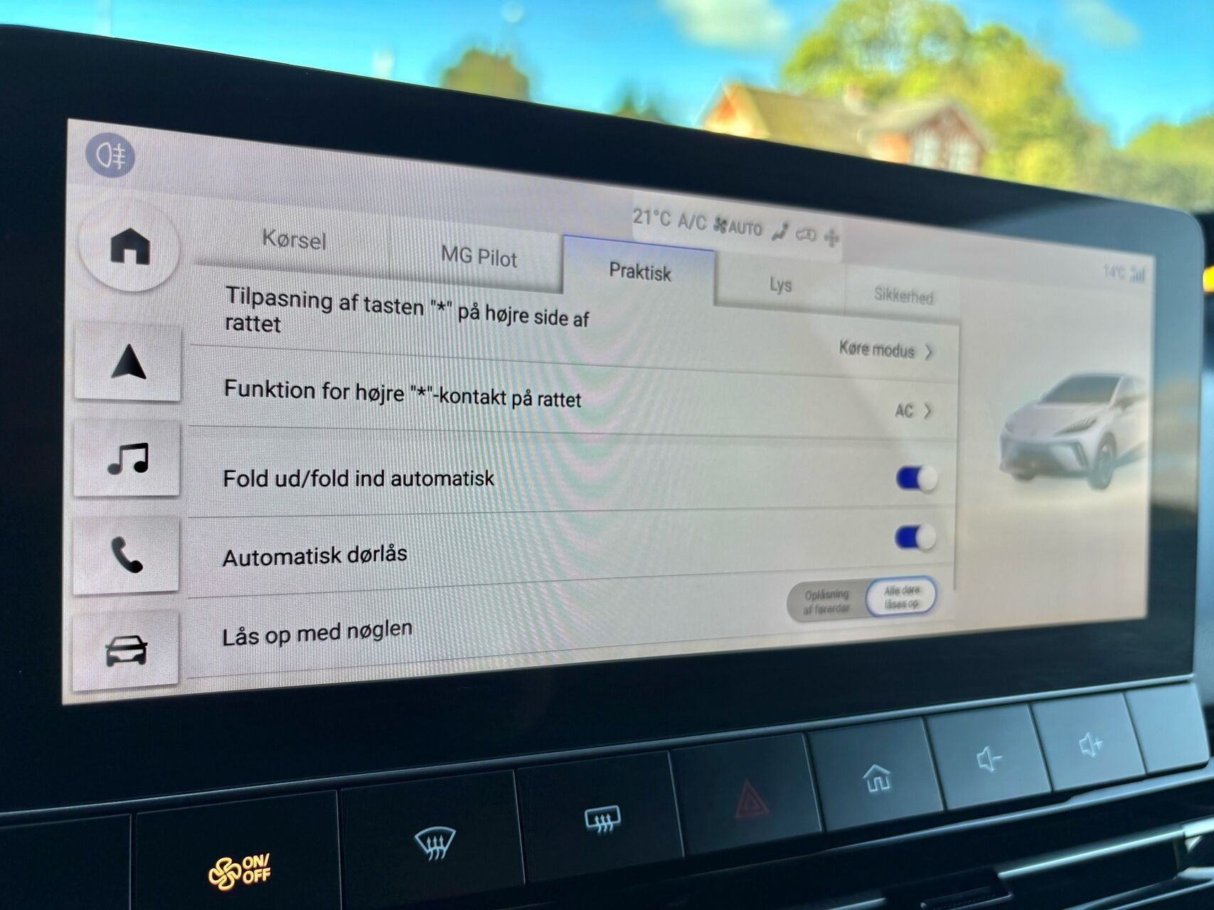 Grå MG MG4 Electric fra 2024