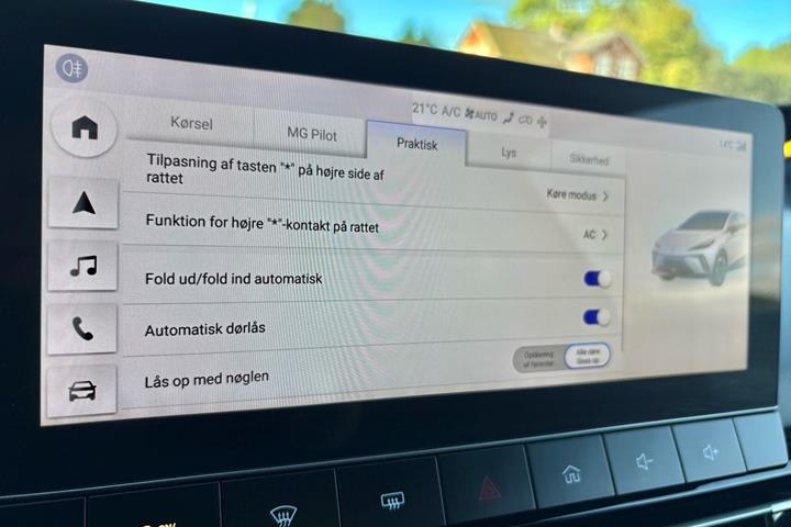 Grå MG MG4 Electric fra 2024