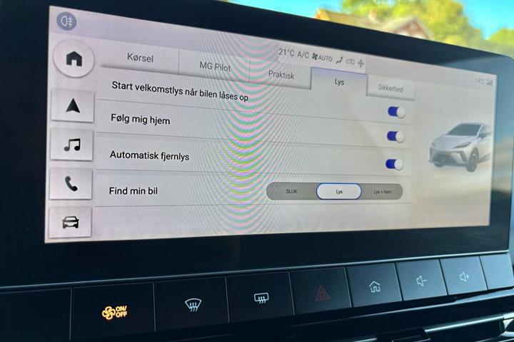 Grå MG MG4 Electric fra 2024