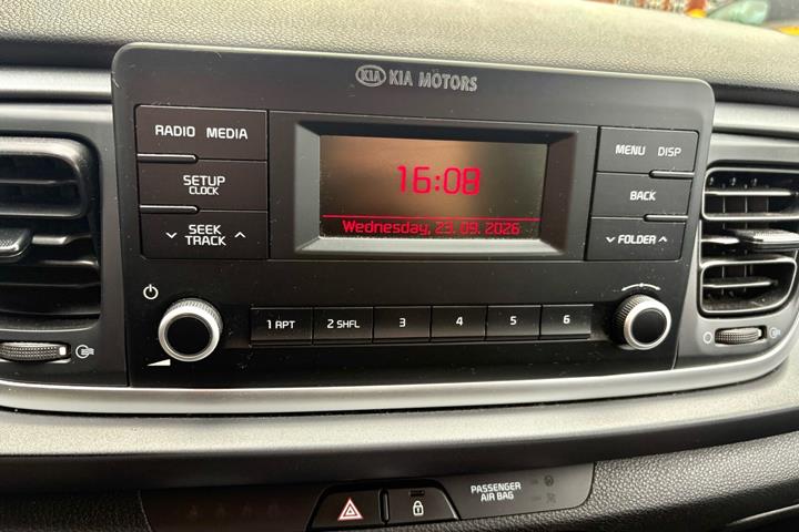 Sort Kia Rio fra 2018