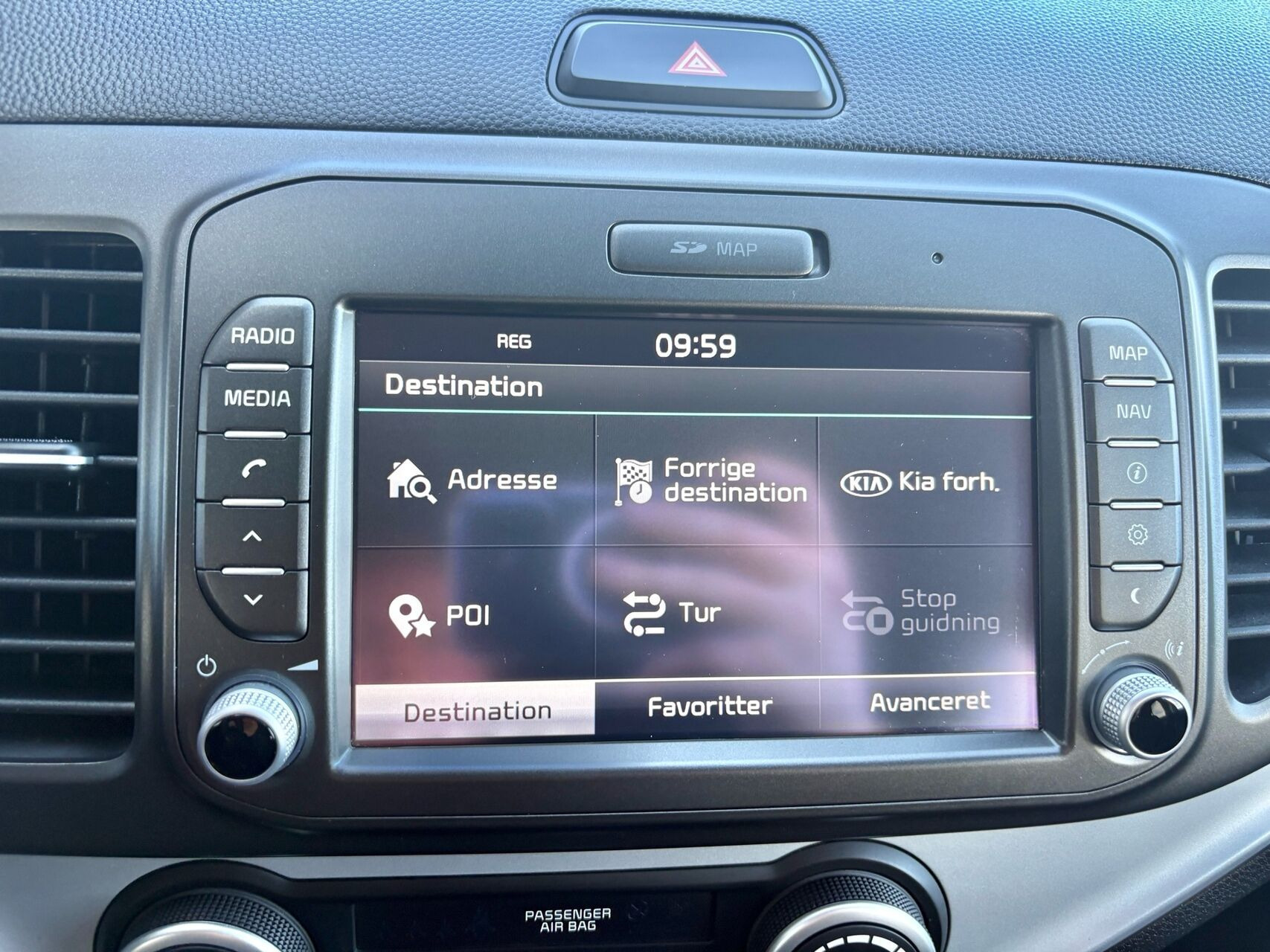 Sort Kia Picanto fra 2016