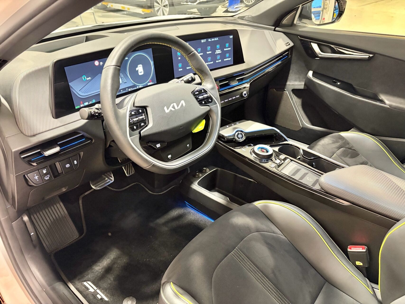 Hvid Kia EV6 fra 2023