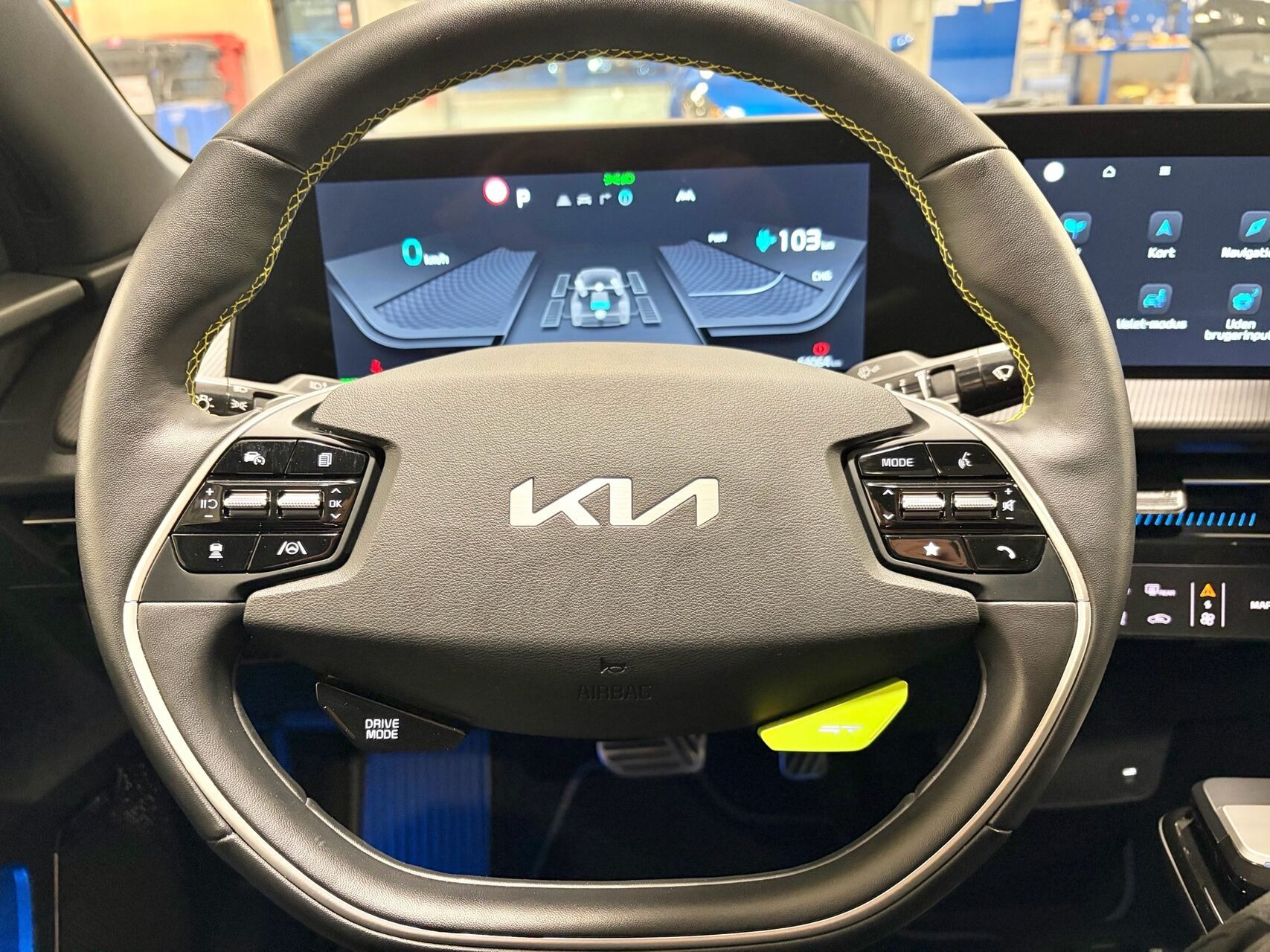 Hvid Kia EV6 fra 2023