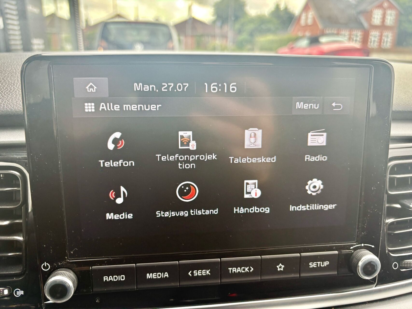 Hvid Kia Rio fra 2022