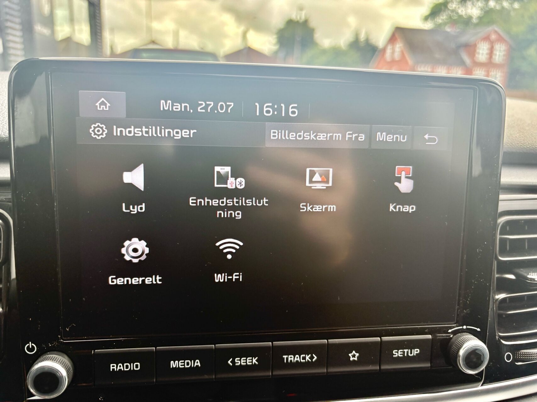 Hvid Kia Rio fra 2022