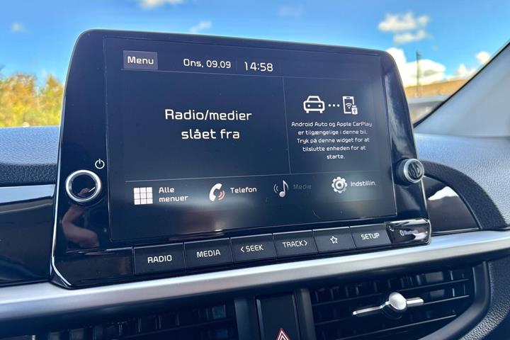Sølv Kia Picanto fra 2021