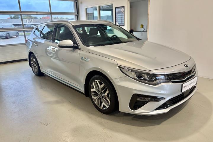 Sølv Kia Optima fra 2019