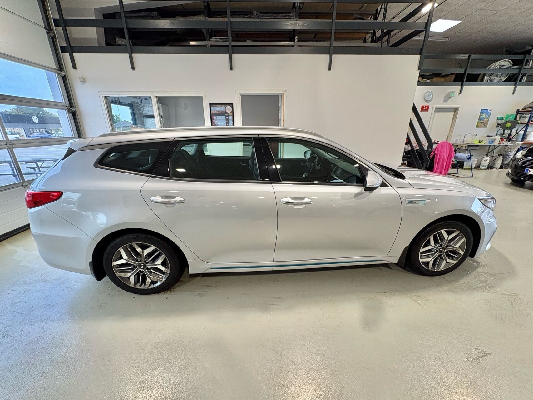 Sølv Kia Optima fra 2019