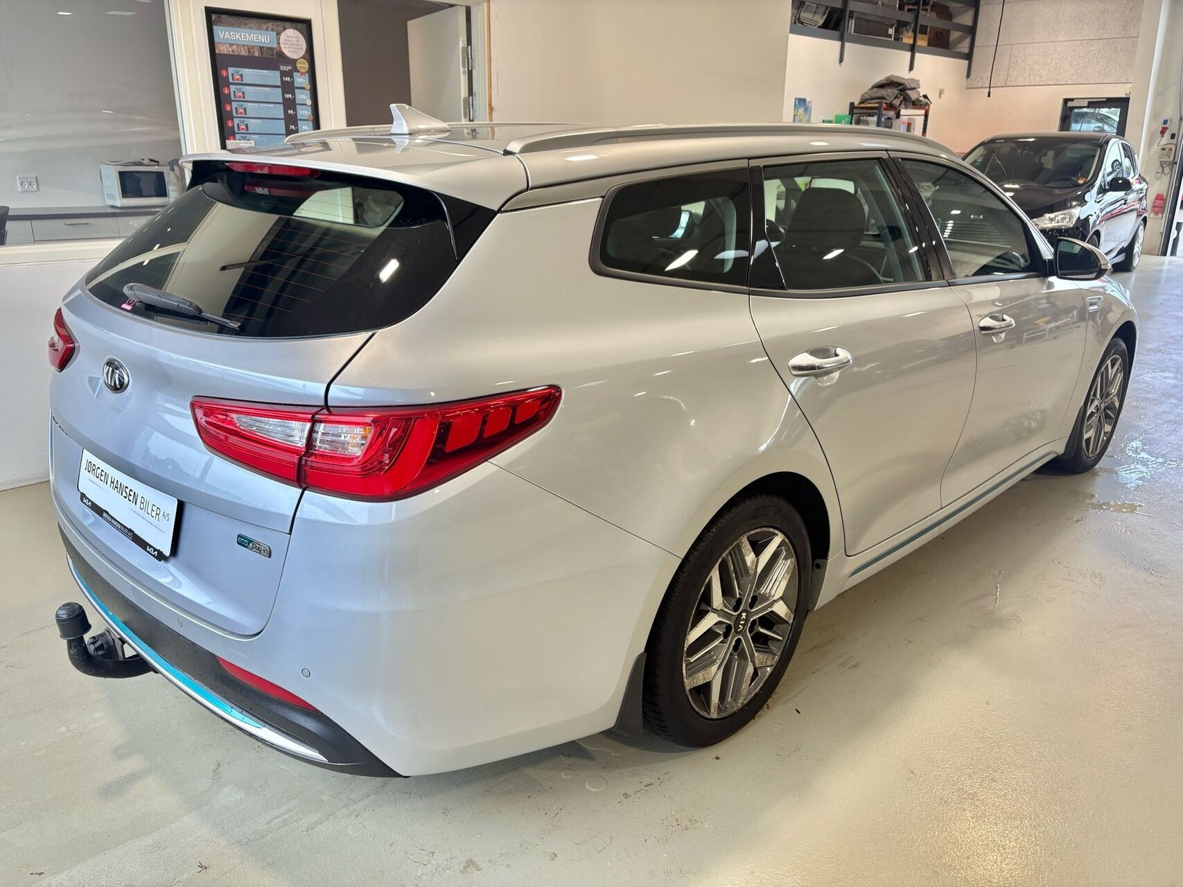 Sølv Kia Optima fra 2019