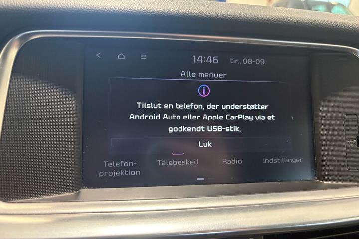 Sølv Kia Optima fra 2019