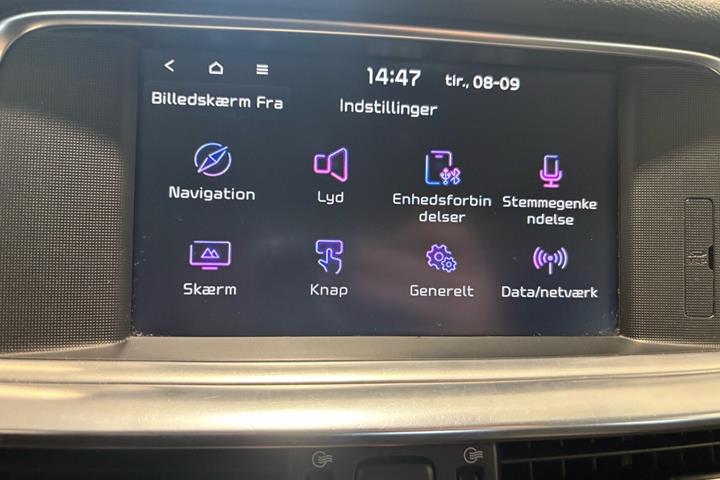 Sølv Kia Optima fra 2019