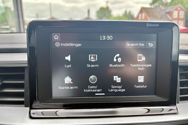Blå Kia Ceed fra 2019