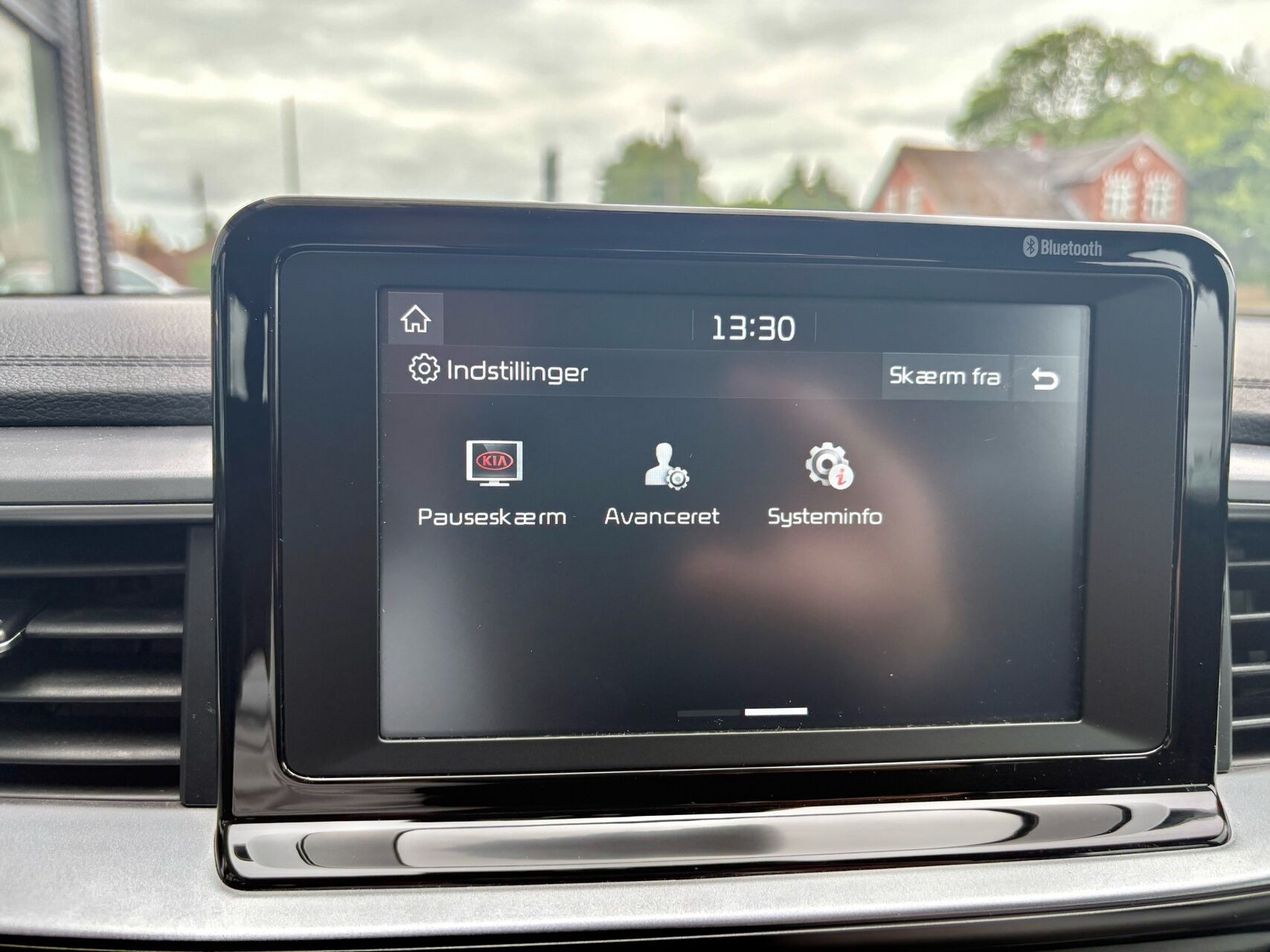 Blå Kia Ceed fra 2019