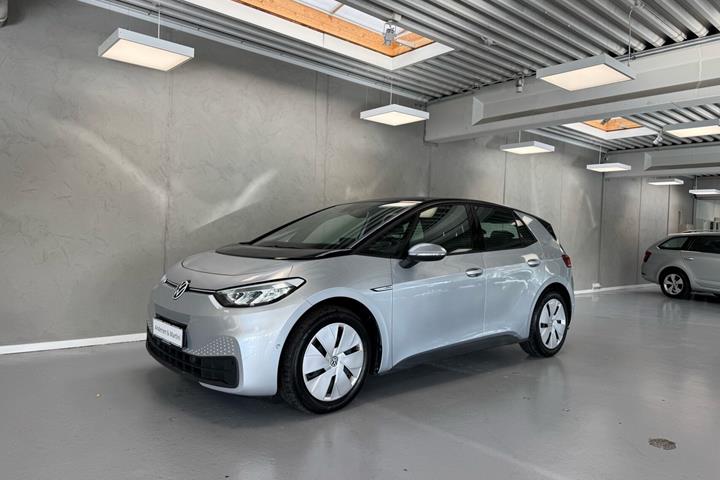 Sølv VW ID.3 fra 2022