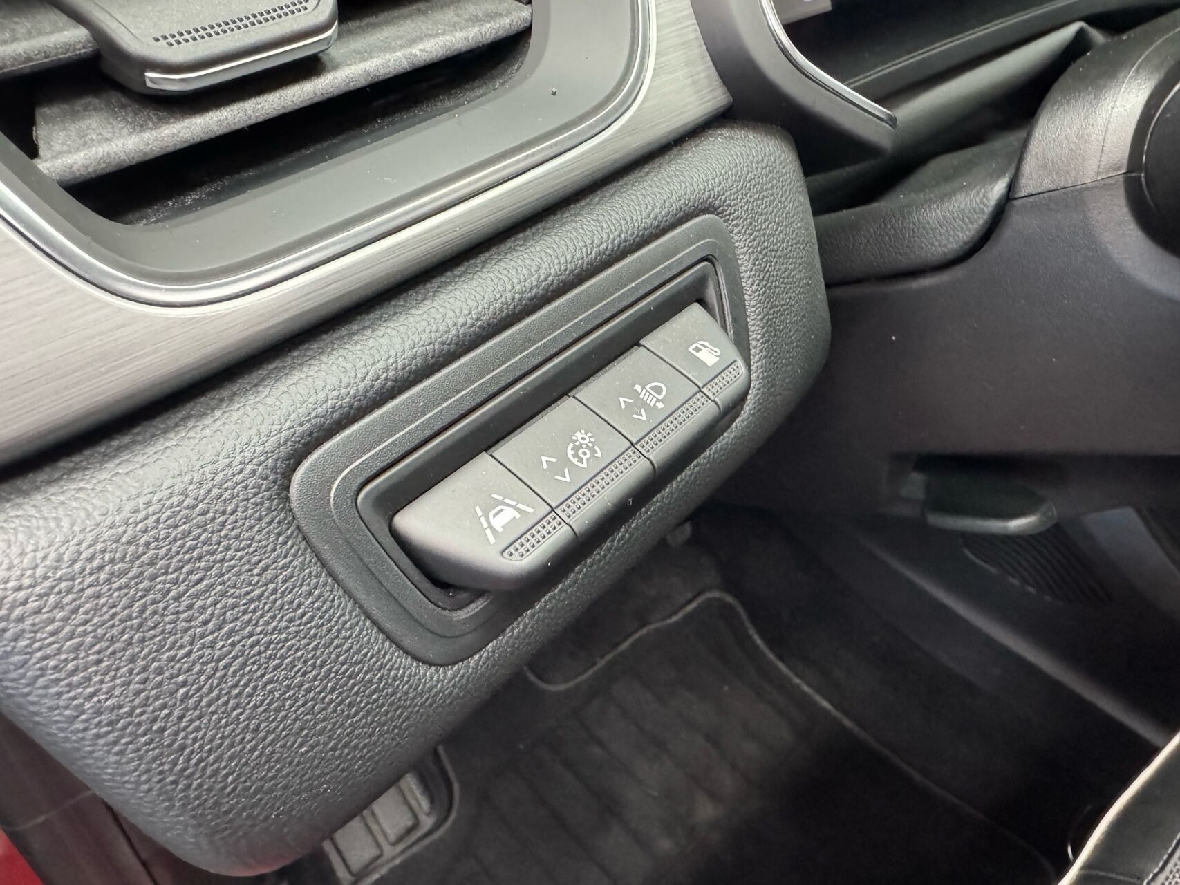 Rød Renault Captur fra 2021