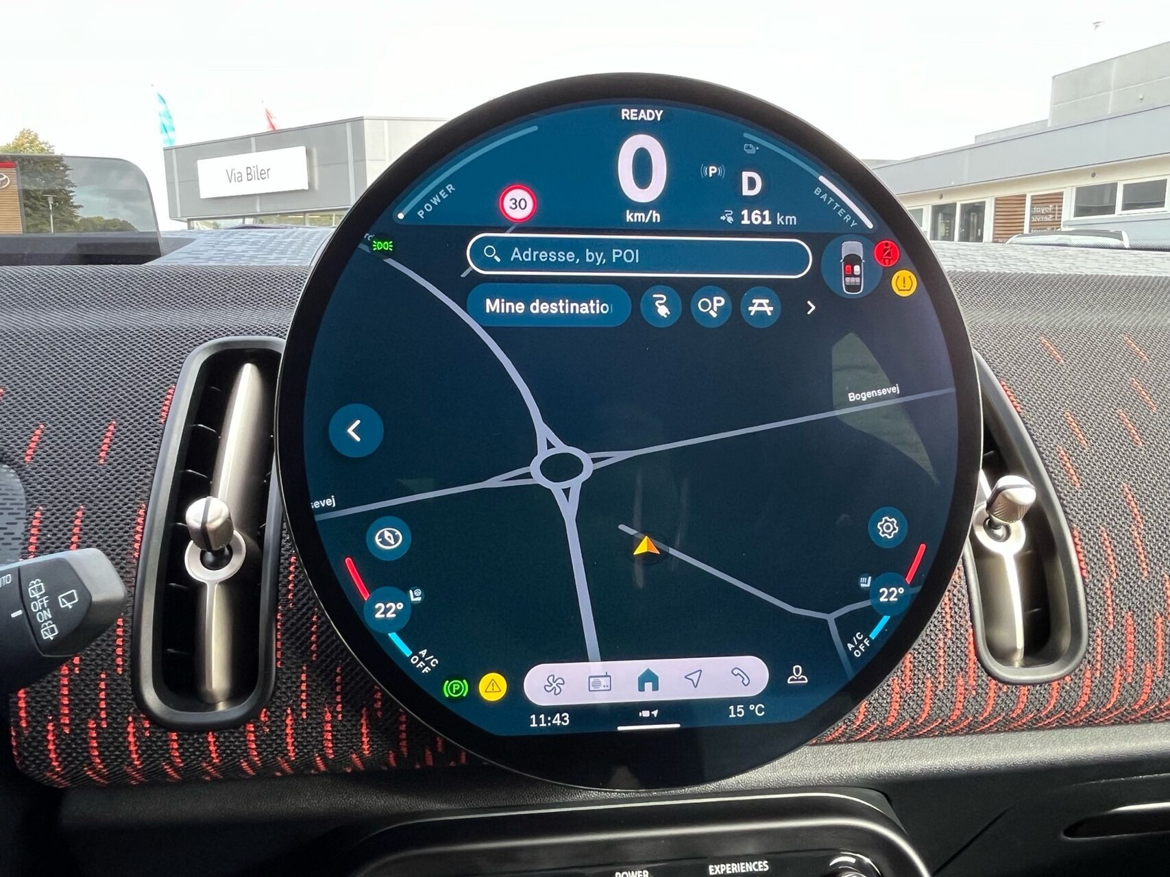 Grå Mini Countryman fra 2025