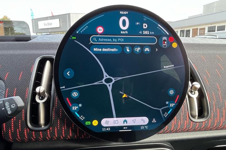 Grå Mini Countryman fra 2025
