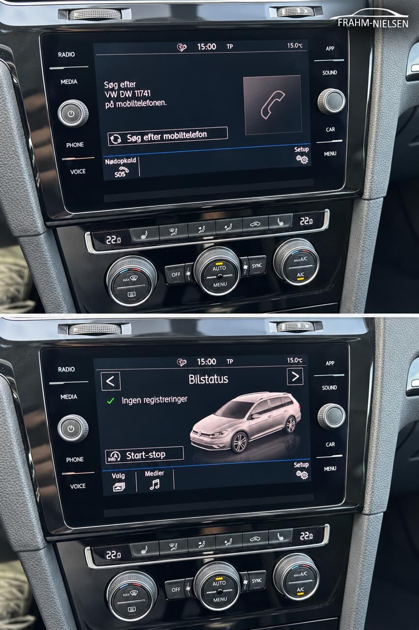 Sort VW Golf fra 2020