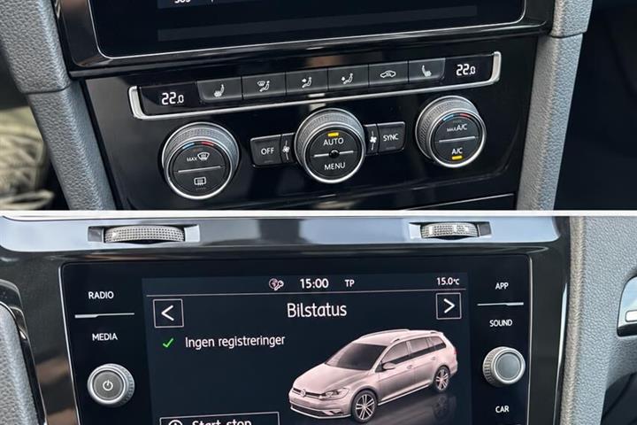 Sort VW Golf fra 2020
