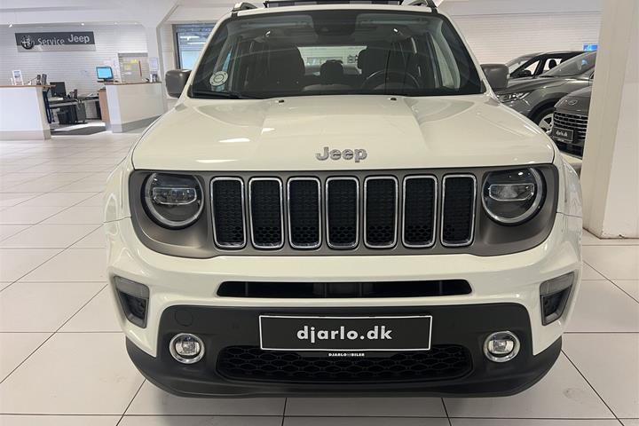 Hvid Jeep Renegade fra 2019