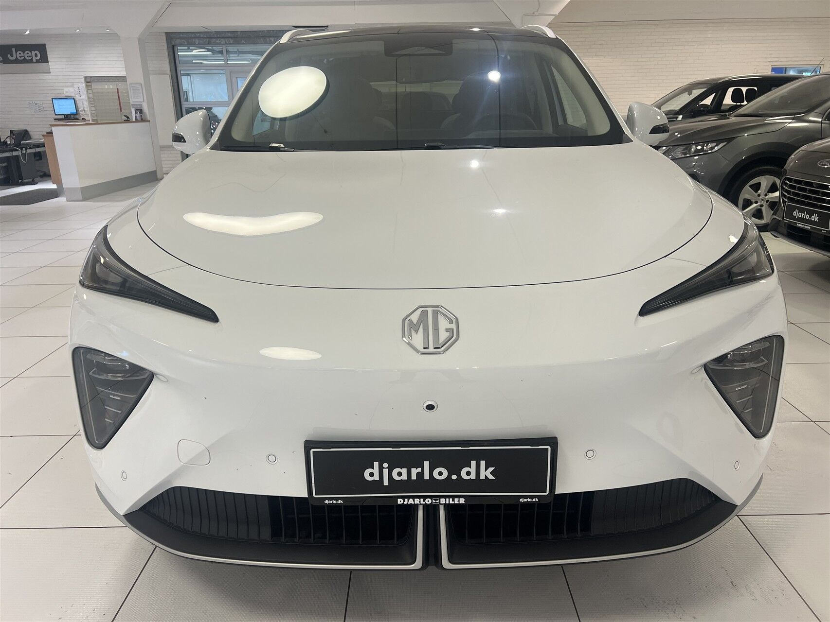 Hvid MG MGS6 Electric fra 2026