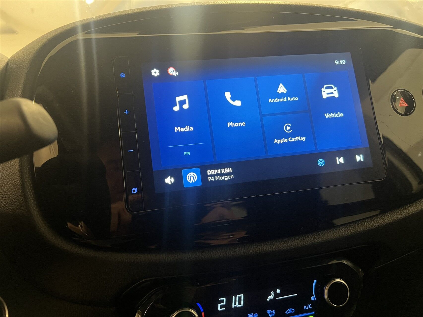Hvid Toyota Aygo X fra 2025