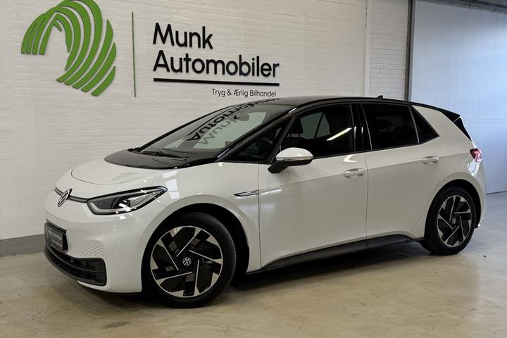 Hvid VW ID.3 fra 2023