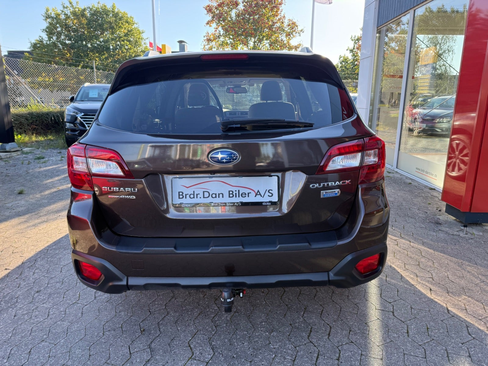 Brun Subaru Outback fra 2017