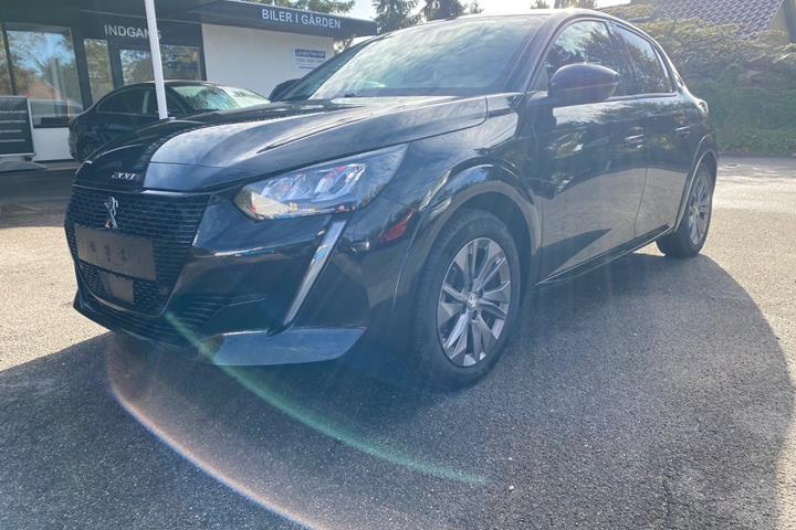 Sort Peugeot e-208 fra 2020
