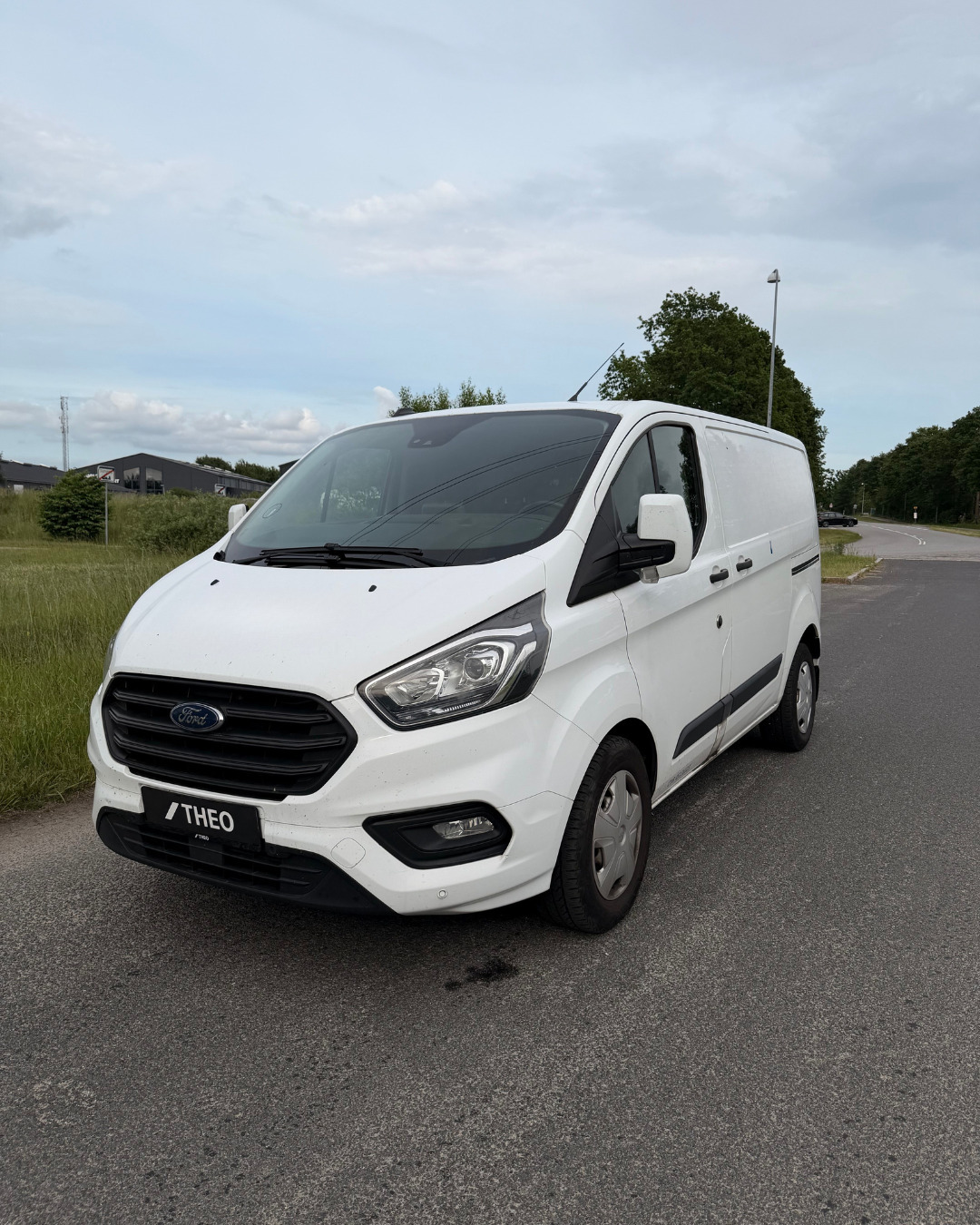 Hvid Ford Transit Custom 340 L1 fra 2019
