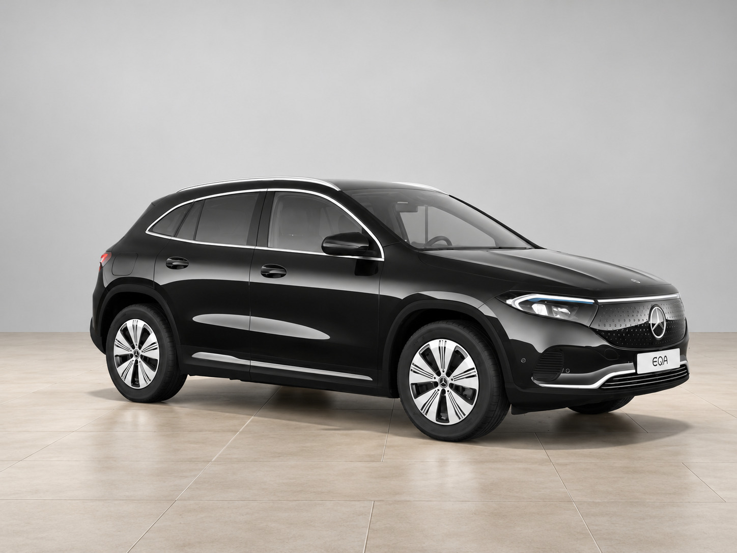 Sort Mercedes EQA250+ fra 2025