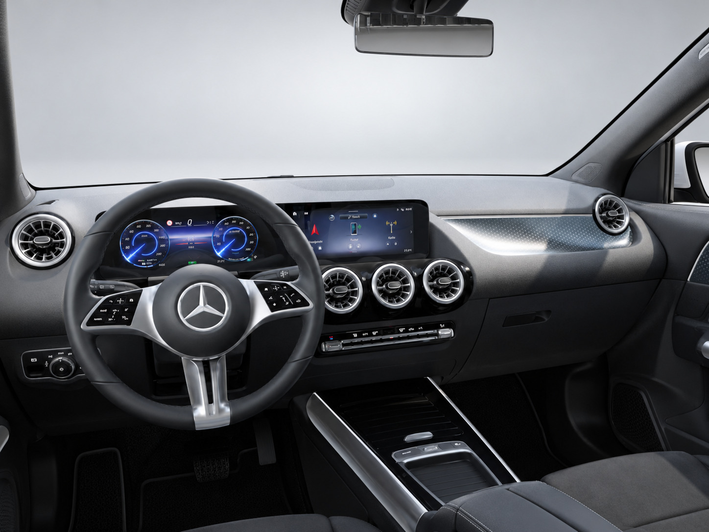 Sort Mercedes EQA250+ fra 2025