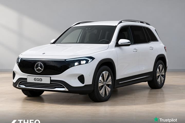 Hvid Mercedes EQB250+ fra 2025
