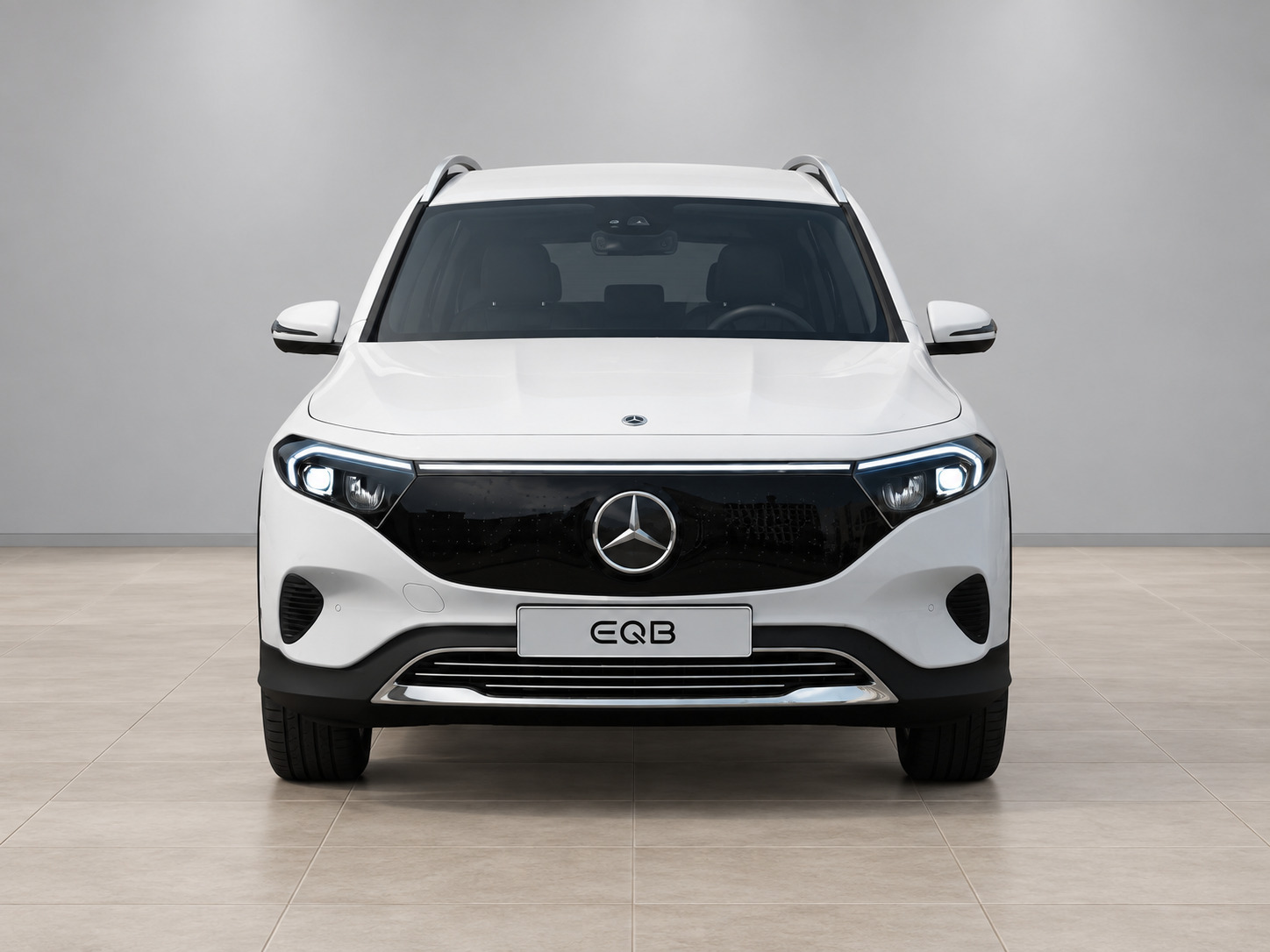 Hvid Mercedes EQB250+ fra 2025
