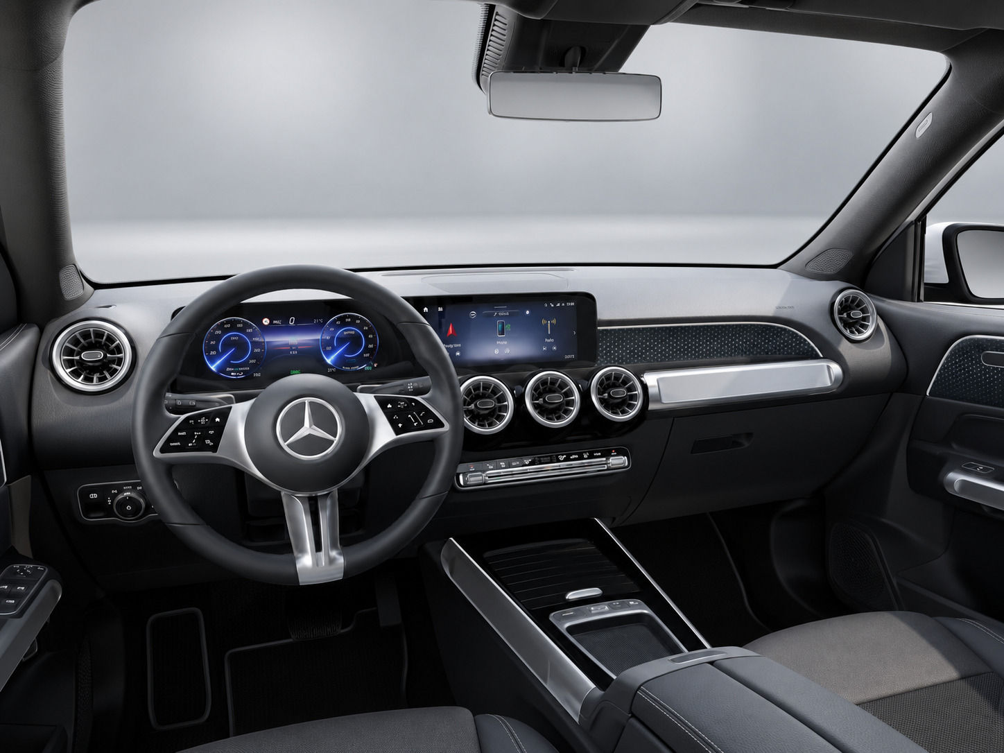 Hvid Mercedes EQB250+ fra 2025
