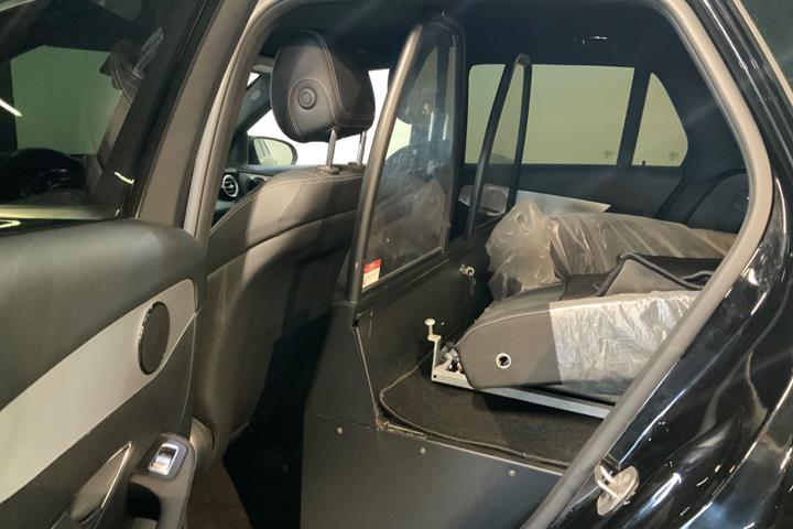 Sort Mercedes GLC220 d fra 2017