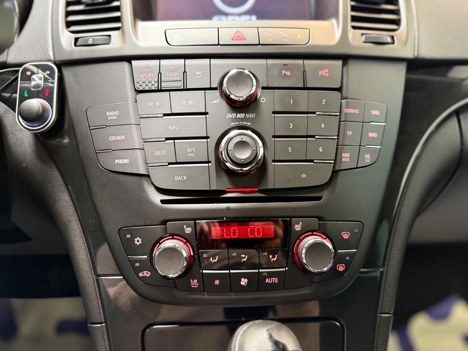 Sort Opel Insignia fra 2010