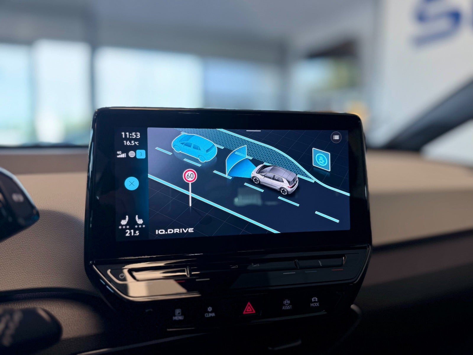 Grå VW ID.3 fra 2023